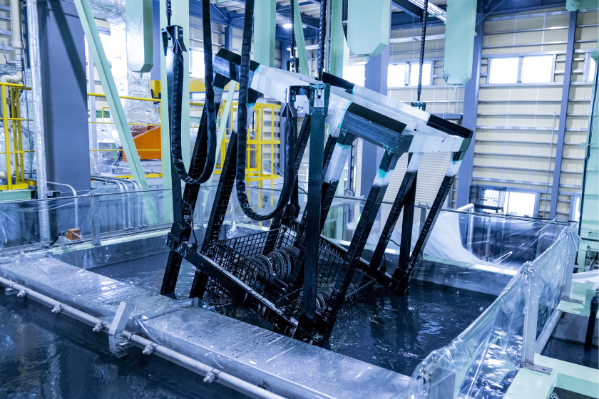 カチオン電着塗装ライン